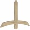 Ekena Millwork Bellingham Rough Sawn Timber Gable Bracket, Douglas Fir, 48"W x 30"H x 2"D x 4"F, 15/12 Pitch GBW048X30X0204BEL00RDF - alternate 3